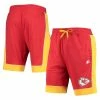 Brand new 💯 Men's Starter Red/Gold Kansas City Chiefs Fan Favorite Fashion Shorts 🥰
