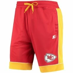 Brand new 💯 Men's Starter Red/Gold Kansas City Chiefs Fan Favorite Fashion Shorts 🥰 -activewear Sales unnamed file 2299