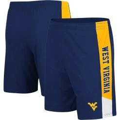 Best Pirce ⭐ Men's Colosseum Navy West Virginia Mountaineers Wonkavision Shorts 😀