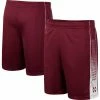 Hot Sale 🎉 Men's Colosseum Maroon Mississippi State Bulldogs Lazarus Shorts 😀