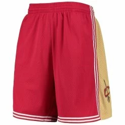 Flash Sale 🔔 Men's Mitchell & Ness Wine Cleveland Cavaliers 2003-04 Hardwood Classics Swingman Shorts ❤️ -activewear Sales unnamed file 2326