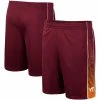 Hot Sale 🎉 Men's Colosseum Maroon Virginia Tech Hokies Lazarus Shorts 😀