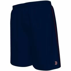Best deal 💯 Men's Majestic Navy Boston Red Sox Big & Tall Mesh Shorts 🛒