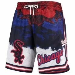 New 🧨 Men's Pro Standard Chicago White Sox Red White And Blue Shorts 🥰 -activewear Sales unnamed file 2354