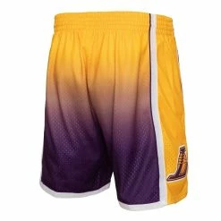 Deals 🌟 Men's Mitchell & Ness Gold/Purple Los Angeles Lakers 2009/10 Hardwood Classics Fadeaway Reload 3.0 Swingman Shorts ⌛ -activewear Sales unnamed file 2380