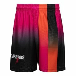 Flash Sale ⌛ Men's Mitchell & Ness Pink/Black Miami Heat 2005/06 Hardwood Classics Fadeaway Reload 3.0 Swingman Shorts 💯 -activewear Sales unnamed file 2383