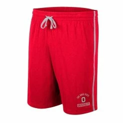 Hot Sale 💯 Men's Colosseum Scarlet Ohio State Buckeyes Thunder Slub Shorts ✨ -activewear Sales unnamed file 2395