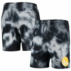 Top 10 😍 Men's New Era Black Golden State Warriors Fleece Tie-Dye Shorts 🛒