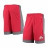 Discount 🧨 Knights Apparel Men's Scarlet Ohio State Buckeyes Outline Shorts 💯