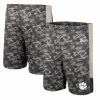 Promo 🥰 Men's Colosseum Camo Clemson Tigers OHT Military Appreciation Terminal Shorts ✔️