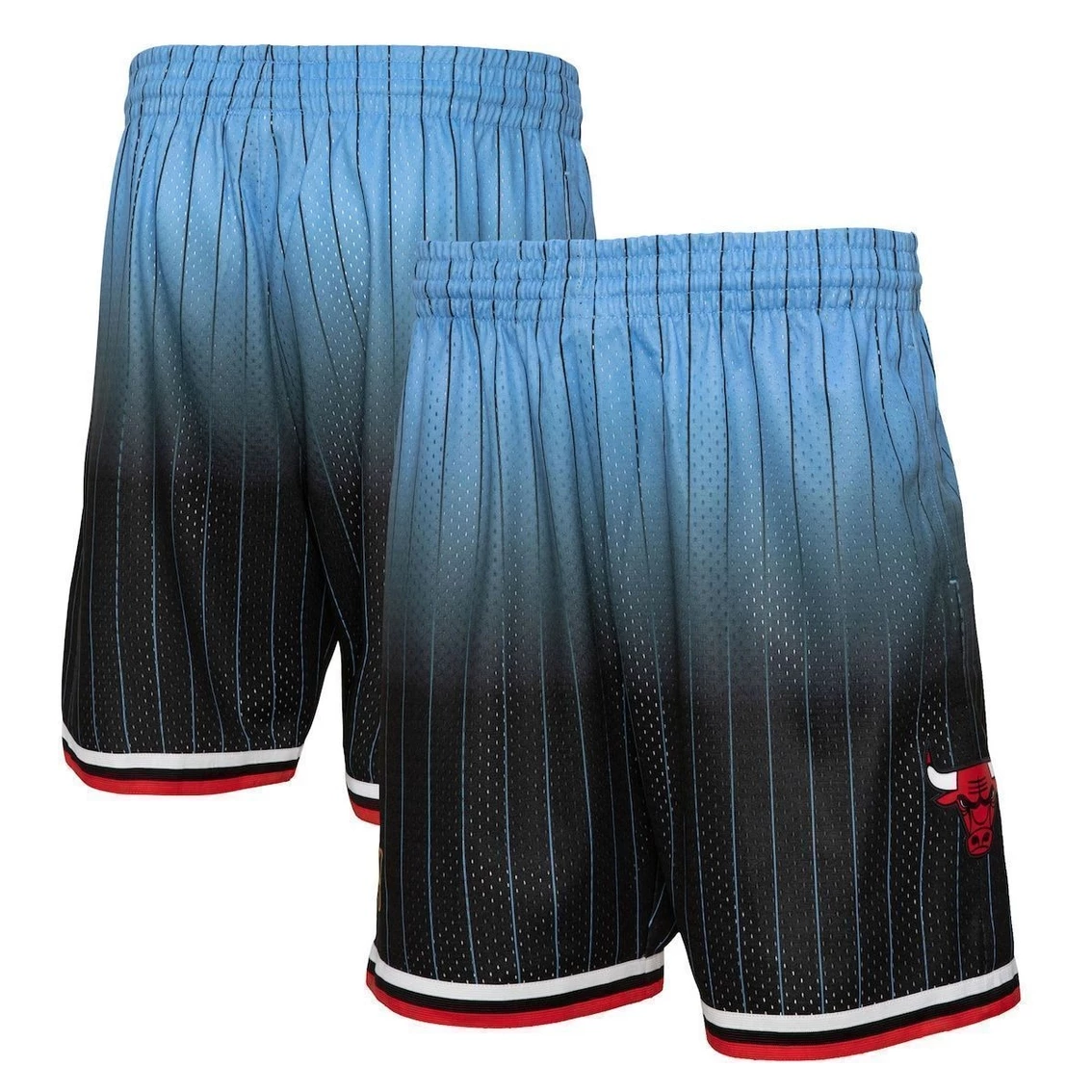 New β€οΈ Men's Mitchell & Ness Black/Light Blue Chicago Bulls 1995/96 Hardwood Classics Fadeaway Reload 3.0 Swingman Shorts π 2 New β€οΈ Men's Mitchell & Ness Black/Light Blue Chicago Bulls 1995/96 Hardwood Classics Fadeaway Reload 3.0 Swingman Shorts π - Image 2