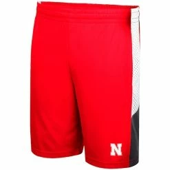 New 😉 Men's Colosseum Scarlet Nebraska Huskers Very Thorough Shorts 🧨 -activewear Sales unnamed file 2461