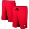 Best Pirce 🌟 Men's Colosseum Scarlet Nebraska Huskers Thunder Slub Shorts 👍