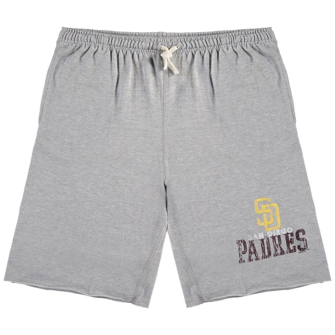 Best Pirce 🔔 Profile Men's Heathered Gray San Diego Padres Big & Tall French Terry Shorts 🎉 1 Best Pirce 🔔 Profile Men's Heathered Gray San Diego Padres Big & Tall French Terry Shorts 🎉