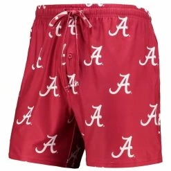 Best deal ✔️ Men's Concepts Sport Crimson Alabama Crimson Tide Flagship Allover Print Jam Shorts 🔥 -activewear Sales unnamed file 2646