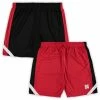 Promo 💯 Men's Colosseum Scarlet/Black Nebraska Huskers Big & Tall Team Reversible Shorts ⌛