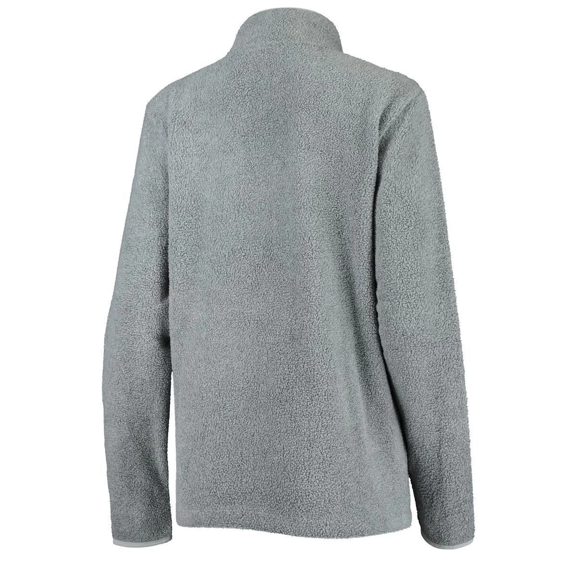 Buy π Women's Nike Gray Michigan State Spartans Teddy Bear Fleece Half-Zip Jacket β 4 Buy π Women's Nike Gray Michigan State Spartans Teddy Bear Fleece Half-Zip Jacket β - Image 4