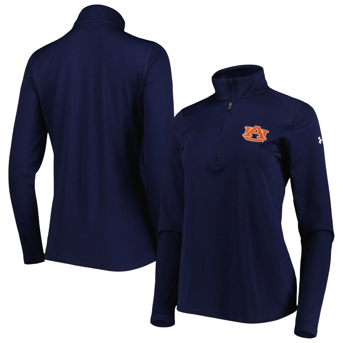 Discount π Women's Under Armour Navy Auburn Tigers Tech Mesh Performance Quarter-Zip Jacket π₯ 2 Discount π Women's Under Armour Navy Auburn Tigers Tech Mesh Performance Quarter-Zip Jacket π₯ - Image 2