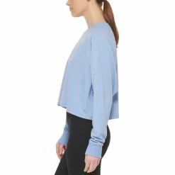 Cheap 🥰 DKNY Sport Boxy Cropped Logo Tee 🔔 -activewear Sales unnamed file 296