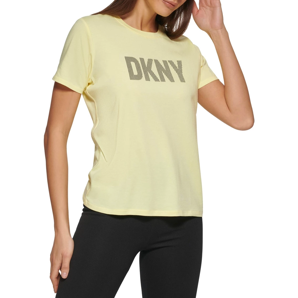 Best Pirce π DKNY Sport Striped Logo Print Tee π₯° 1 Best Pirce π DKNY Sport Striped Logo Print Tee π₯°