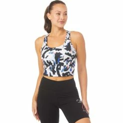 Buy π Calvin Klein Performance Print Scoop Neck Crop Top π