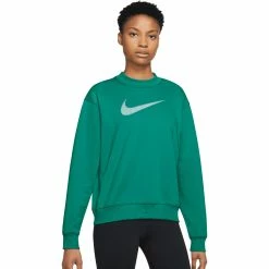 Best Sale 🎁 Nike Therma Fit All Time GX Crewneck Fleece Pullover ⌛