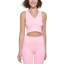 Brand new ✨ Calvin Klein Performance Thin Rib V Neck Crop Top 🔔
