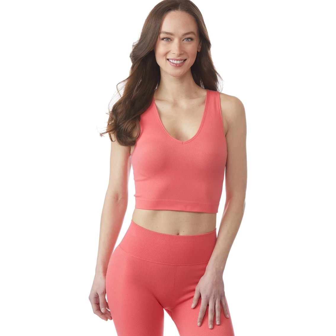 Brand new โจ Calvin Klein Performance Thin Rib V Neck Crop Top ๐ 2 Brand new โจ Calvin Klein Performance Thin Rib V Neck Crop Top ๐ - Image 2