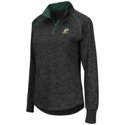 Buy 🎁 Women's Colosseum Heathered Black Oregon Ducks Bikram Quarter-Zip Pullover Jacket 🤩 -activewear Sales unnamed file 404
