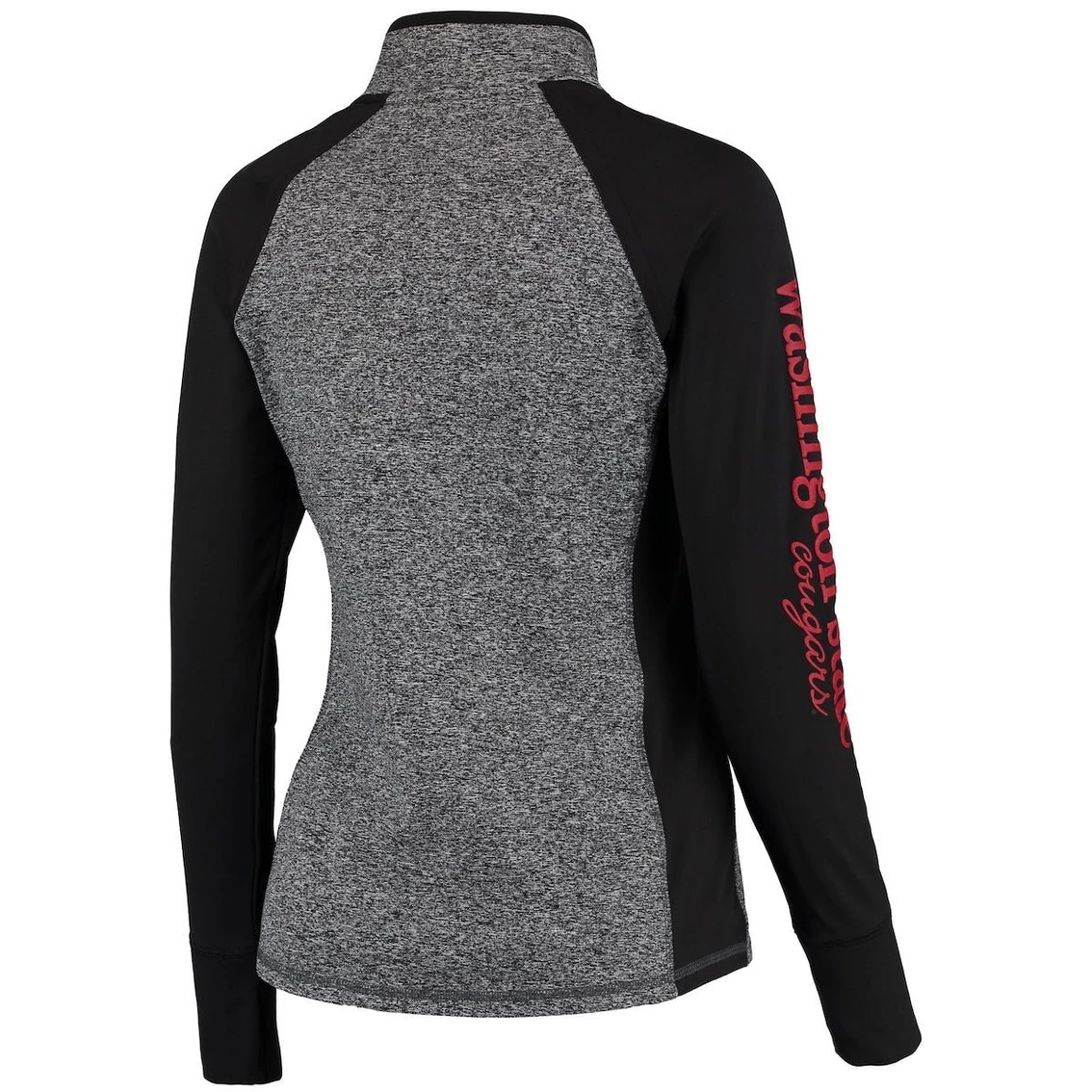 Top 10 π Camp David π© Women's Gray/Black Washington State Cougars Finalist Quarter-Zip Pullover Jacket β 3 Top 10 π Camp David π© Women's Gray/Black Washington State Cougars Finalist Quarter-Zip Pullover Jacket β - Image 3