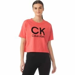 Buy ⭐ Calvin Klein Performance Stacked Flocking Graphic Raw Hem Pullover Tee 🧨 -activewear Sales unnamed file 463