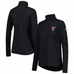 Best reviews of 🌟 Women's Under Armour Black Texas Tech Red Raiders Tech Mesh Performance Quarter-Zip Jacket 🤩