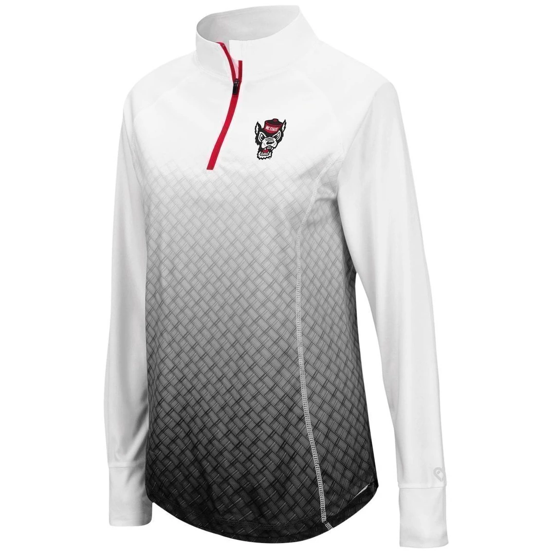 Discount π₯ Women's Colosseum Black NC State Wolfpack Magic Ombre Quarter-Zip Raglan Jacket βοΈ 3 Discount π₯ Women's Colosseum Black NC State Wolfpack Magic Ombre Quarter-Zip Raglan Jacket βοΈ - Image 3