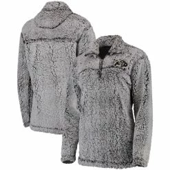 Best deal 🛒 Boxercraft 👩 Women's Gray Colorado Buffaloes Sherpa Super Soft Quarter-Zip Pullover Jacket 😀