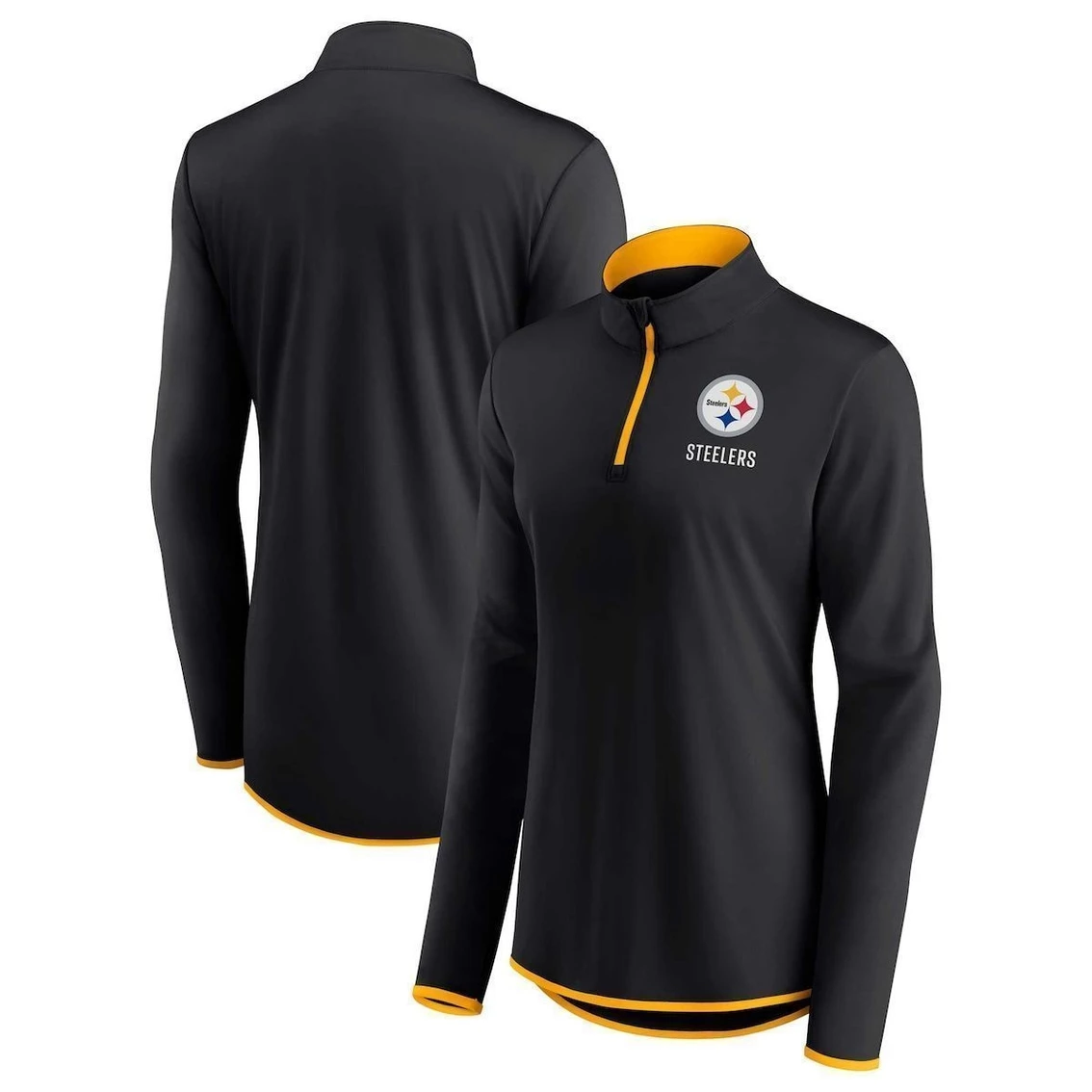Deals π Women's Fanatics Branded Black Pittsburgh Steelers Worth The Drive Quarter-Zip Top π 1 Deals π Women's Fanatics Branded Black Pittsburgh Steelers Worth The Drive Quarter-Zip Top π
