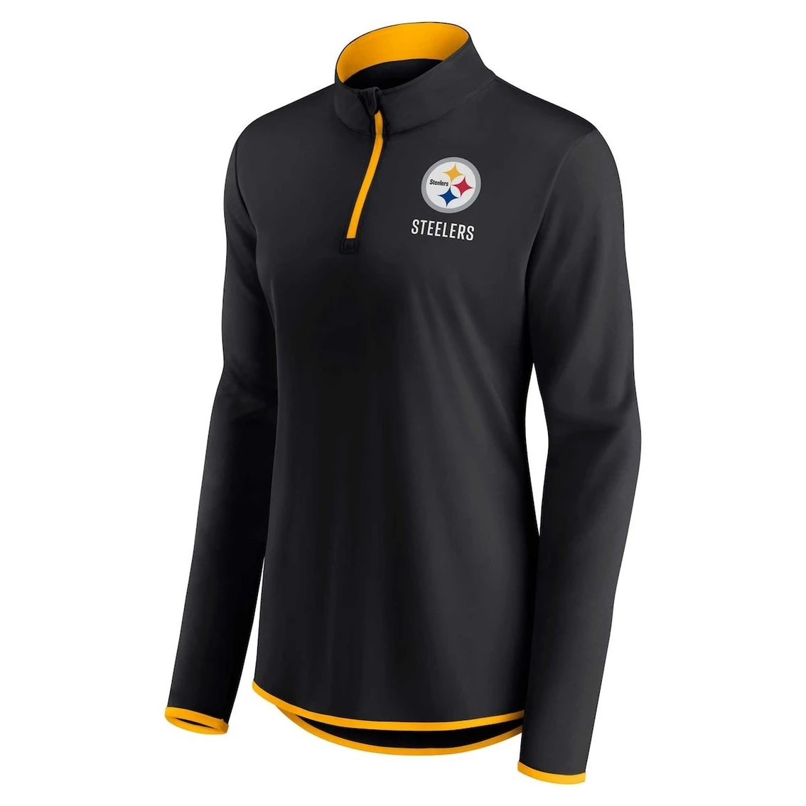Deals π Women's Fanatics Branded Black Pittsburgh Steelers Worth The Drive Quarter-Zip Top π 3 Deals π Women's Fanatics Branded Black Pittsburgh Steelers Worth The Drive Quarter-Zip Top π - Image 3