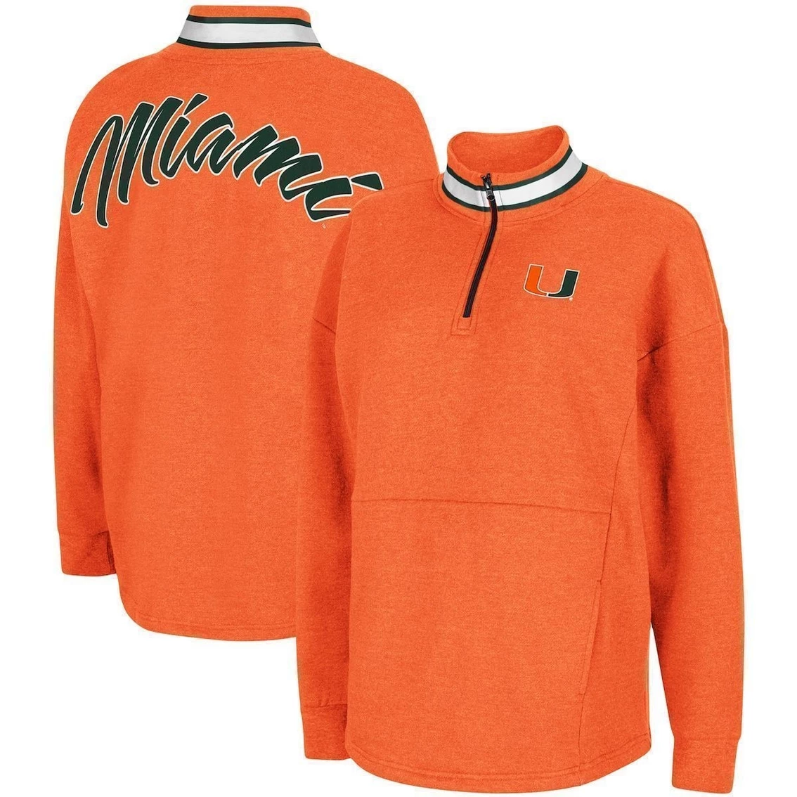 Best reviews of ๐ Women's Colosseum Orange Miami Hurricanes Alice 2-Hit Fleece Quarter-Zip Jacket ๐งจ 1 Best reviews of ๐ Women's Colosseum Orange Miami Hurricanes Alice 2-Hit Fleece Quarter-Zip Jacket ๐งจ