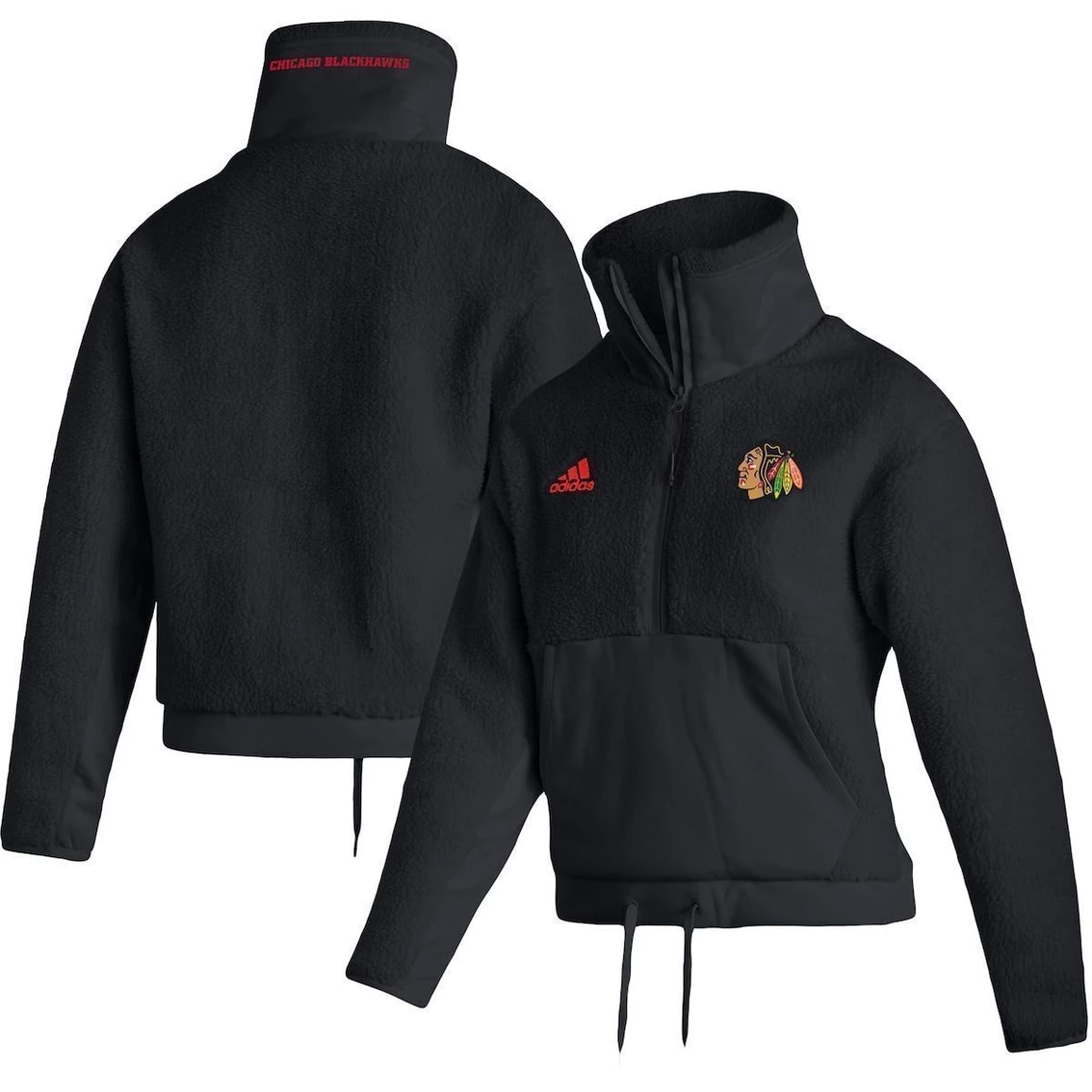 Best reviews of π Women's Adidas Black Chicago Blackhawks Sherpa Half-Zip Jacket π 1 Best reviews of π Women's Adidas Black Chicago Blackhawks Sherpa Half-Zip Jacket π