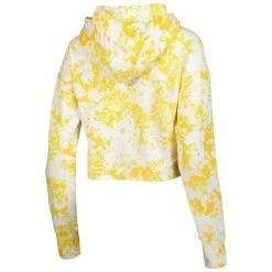 New 👏 Women's Lusso Gold/White Los Angeles Lakers Maia Tri-Blend Cropped Quarter-Zip Top 👍 -activewear Sales unnamed file 699