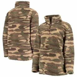 Discount 👍 Women's G-III Sports By Carl Banks Camo St. Louis Blues Sherpa Quarter-Zip Jacket ✨