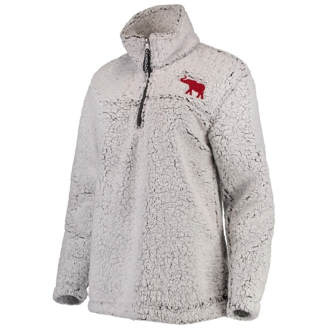 Brand new π― Boxercraft π© Women's Gray Alabama Crimson Tide Sherpa Super-Soft Quarter-Zip Pullover Jacket π 3 Brand new π― Boxercraft π© Women's Gray Alabama Crimson Tide Sherpa Super-Soft Quarter-Zip Pullover Jacket π - Image 3