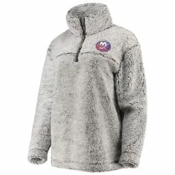 Cheapest 𧨠Women's G-III 4Her By Carl Banks Gray New York Islanders Sherpa Quarter-Zip Pullover Jacket π 6 Cheapest 𧨠Women's G-III 4Her By Carl Banks Gray New York Islanders Sherpa Quarter-Zip Pullover Jacket π -activewear Sales unnamed file 793