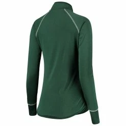 Coupon 🎁 Women's Colosseum Green Michigan State Spartans Stingray Raglan Quarter-Zip Top 😉 -activewear Sales unnamed file 798