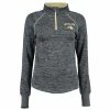 Wholesale 🎁 Women's Colosseum Navy Montana State Bobcats Bikram Quarter-Zip Long Sleeve Jacket ✔️
