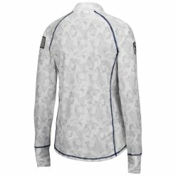 Cheap ⭐ Women's Colosseum White Auburn Tigers OHT Military Appreciation Officer Arctic Camo 1/4-Zip Jacket 🎁 -activewear Sales unnamed file 842