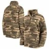 Best reviews of 😍 Women's G-III Sports By Carl Banks Camo Pittsburgh Penguins Sherpa Quarter-Zip Jacket 😀