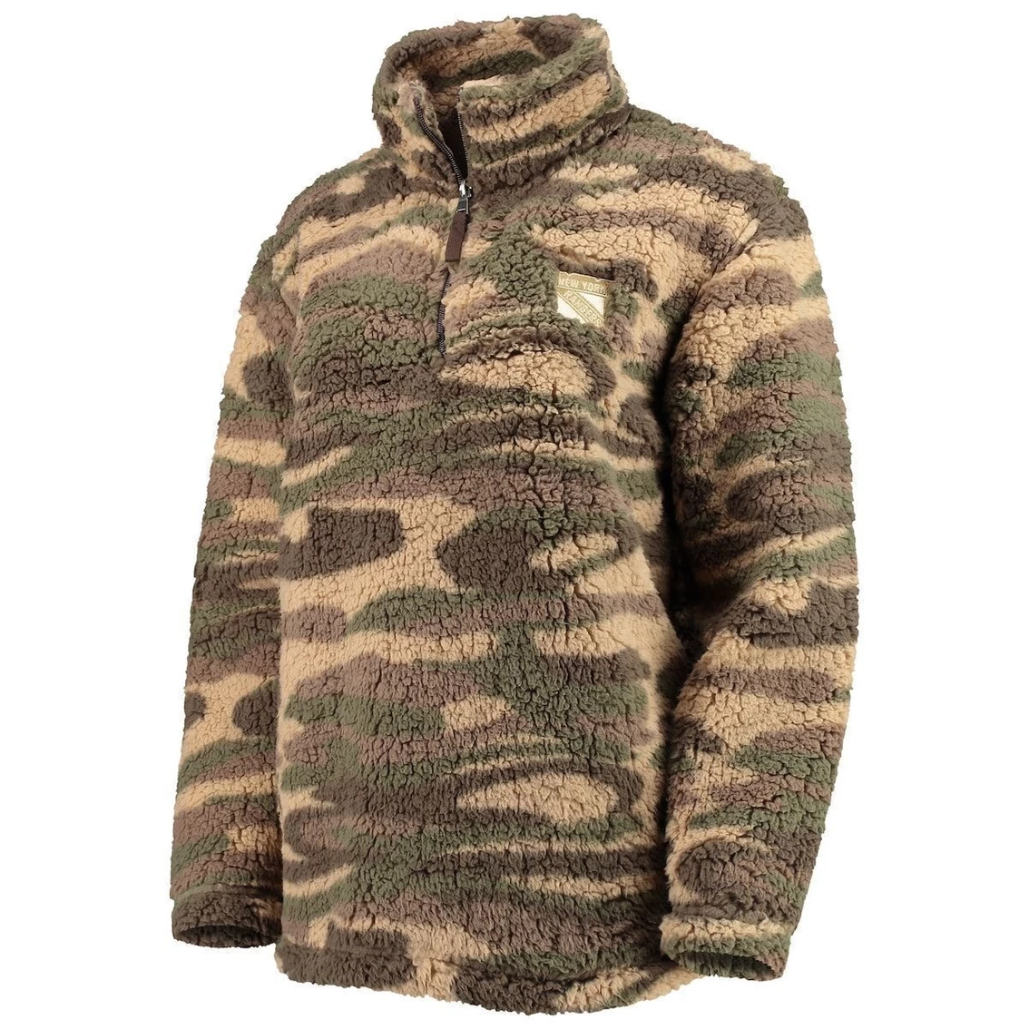 Discount π₯° Women's G-III Sports By Carl Banks Camo New York Rangers Sherpa Quarter-Zip Jacket π 3 Discount π₯° Women's G-III Sports By Carl Banks Camo New York Rangers Sherpa Quarter-Zip Jacket π - Image 3