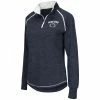 Wholesale ⌛ Women's Colosseum Navy Penn State Nittany Lions Bikram 1/4 Zip Long Sleeve Jacket ✨